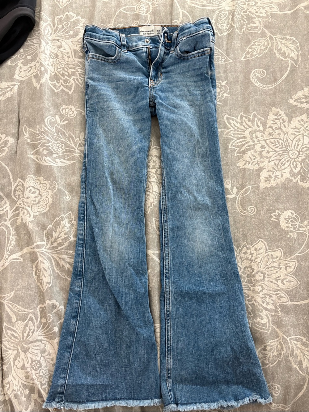 Abercrombie & Fitch Light Blue Flared Kids Jeans